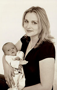 Foto: Marina mit Baby